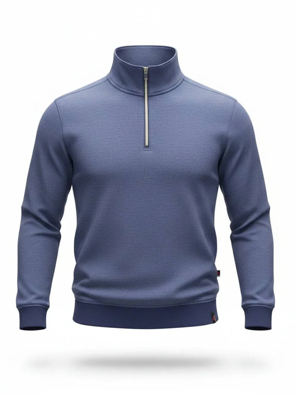 Banana Republic Polartec Men’s Quarter Zip Pullover Sweatshirt Navy Blue Size L